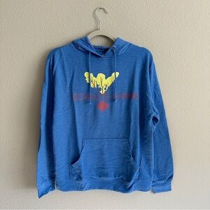The Office Shrute Farms Beet Blue Hoodie Mediium